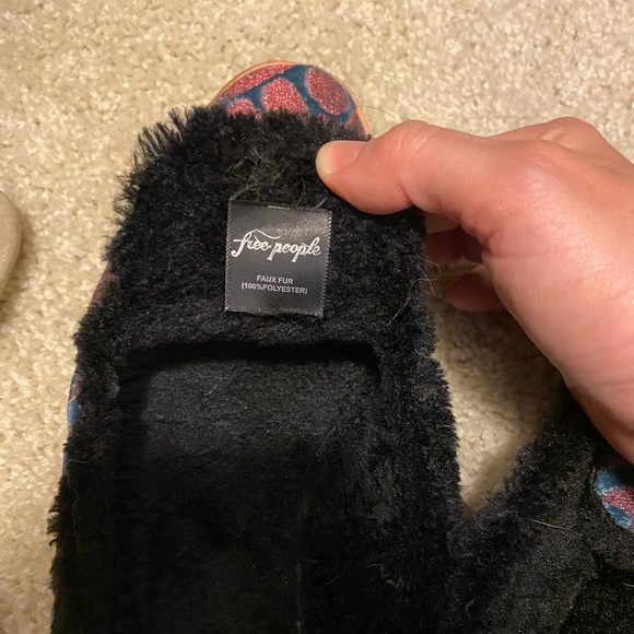 Free People Faux Fur Slippers - Picture 5 of 5